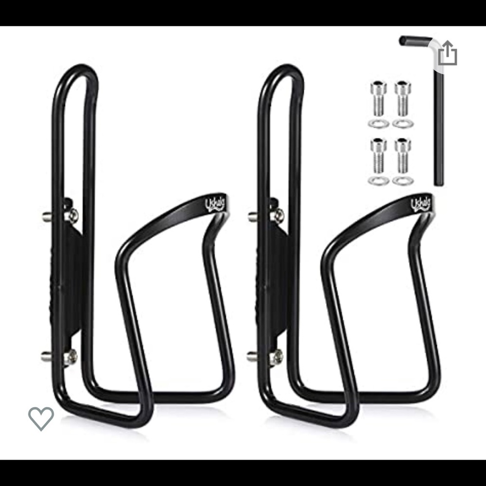 2 USHAKE Water Bottle Holder Cages
